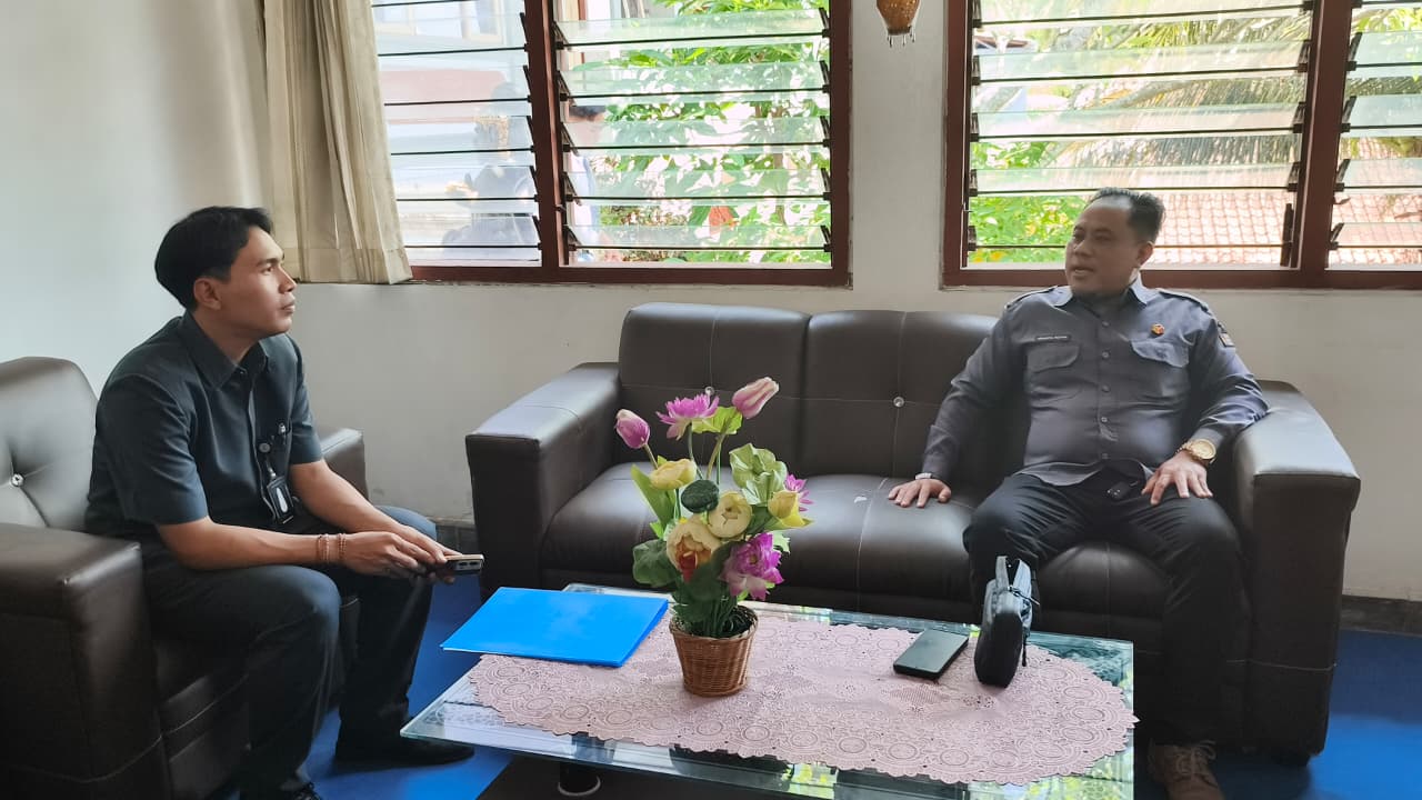 Koordinasi di SMA PGRI 1 Amlapura