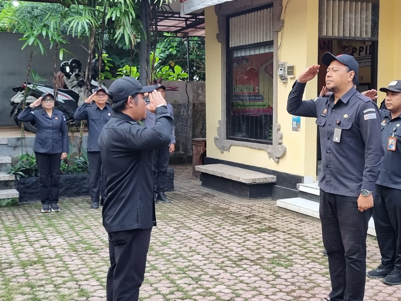 Apel pagi Bawaslu Karangasem, Senin (20/7)
