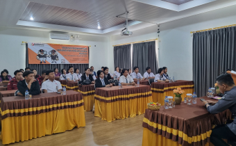 Para peserta sosialisasi terdiri atas Mahasiswa dan Siswa/siswi  SMA dan SMK