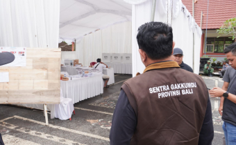 Bawaslu Kabupaten Karangasem melakukan pengawasan terkait PSU di Sidemen