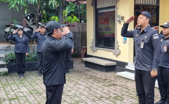 Apel pagi Bawaslu Karangasem, Senin (20/7)