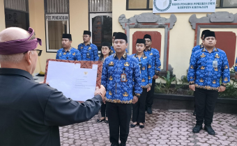 Suasana upacara peringatan Hari Kemerdekaan Indonesia ke-81 