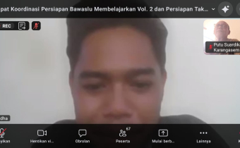 zoom persiapan bawaslu membelajarkan Jumat (7/8)