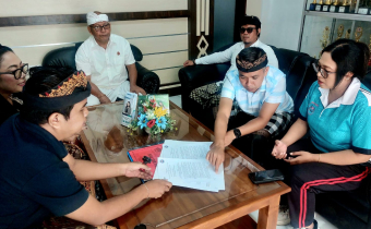 Pimpinan Bawaslu Karangasem Jajaki MoU dengan SMA N 3 Amlapura